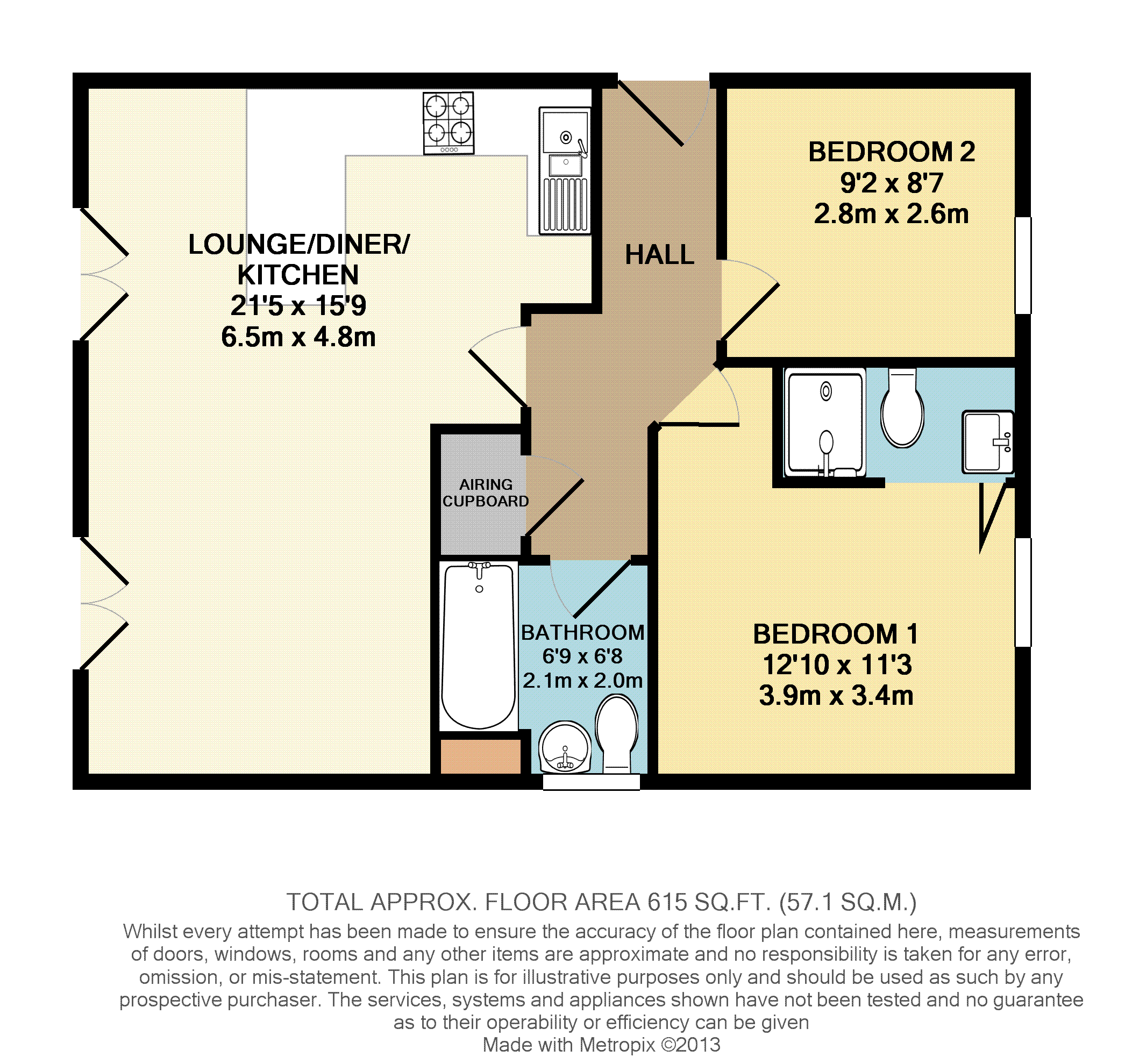 Floorplans For Canal View, Bathpool, Bathpool, Taunton