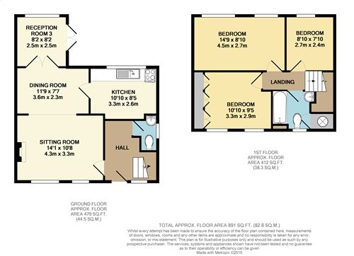 Floorplans For Barton Green, Trull, Taunton